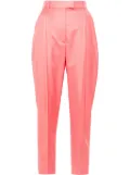 Alexander McQueen pleat-detail trousers - Pink