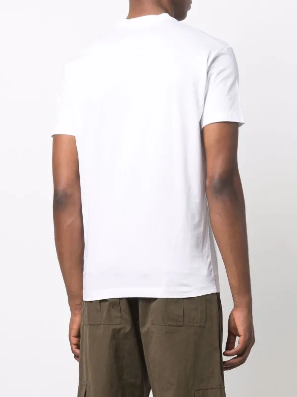 Shop Dsquared2 tape detail Icon T-shirt 