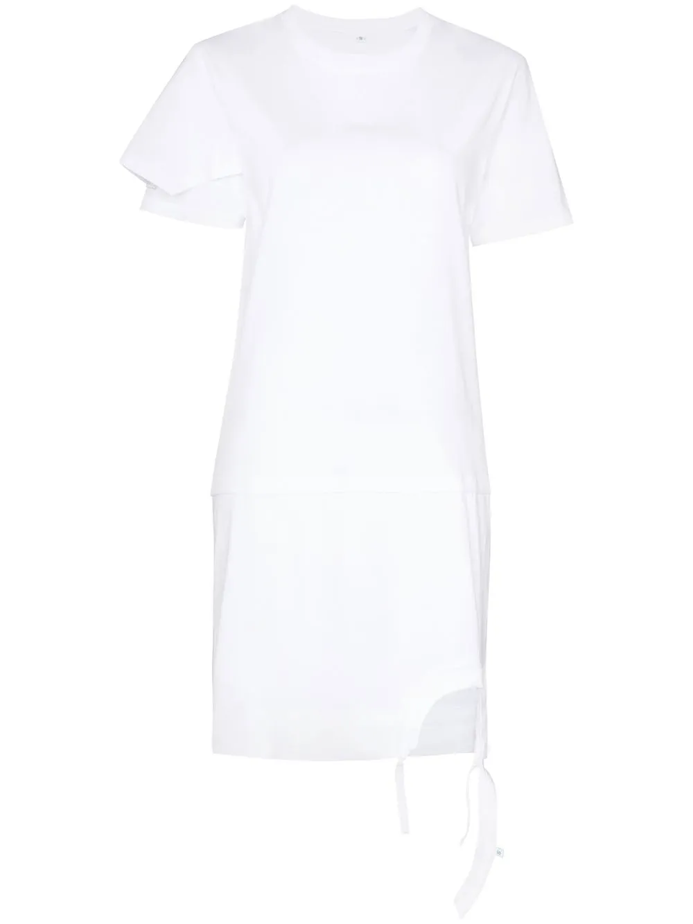 

Timothy Han / Edition vestido estilo playera Reconstruido - Blanco