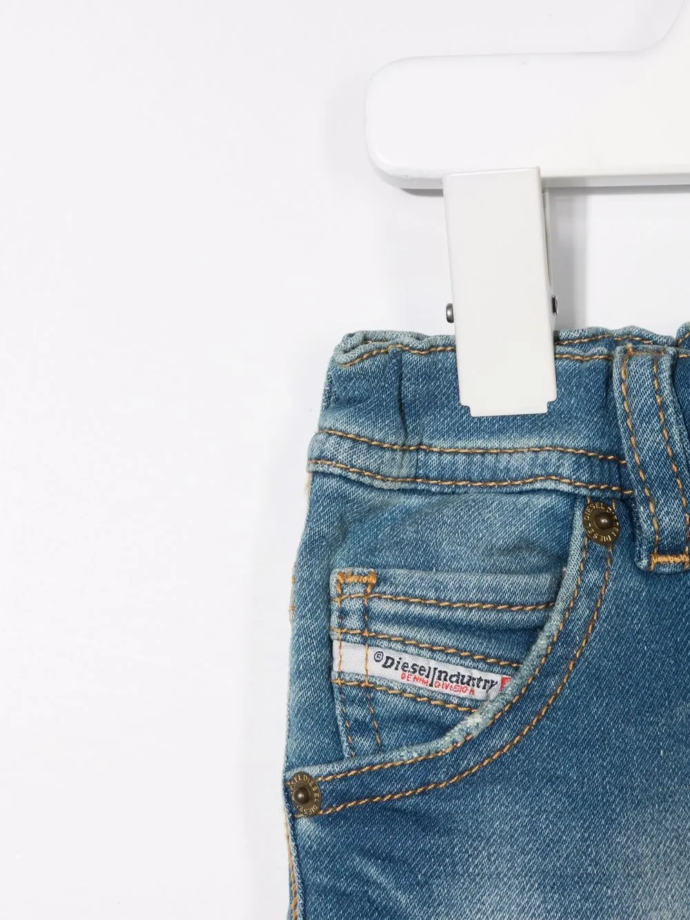 фото Diesel kids прямые джинсы