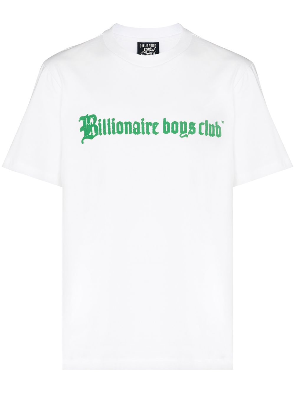 фото Billionaire boys club bbc old english logo prnt ss tee wht