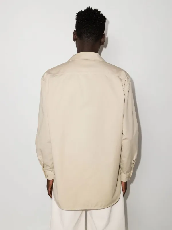 LEMAIRE フラップポケット シャツ | ニュートラル | FARFETCH JP