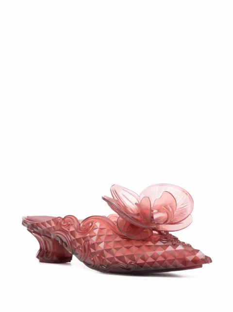 Y/PROJECT x Melissa orchid mules