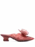 Y/Project x Melissa orchid mules - Red
