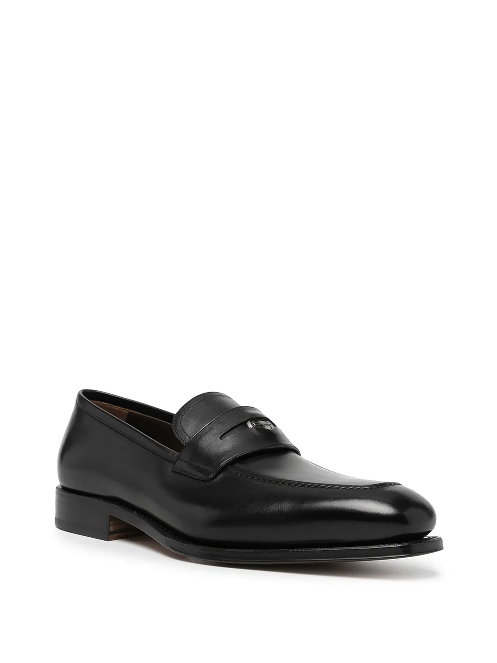Ferragamo Tramezza leather penny loafers | Image 2