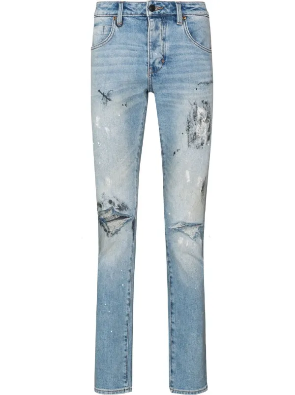 Neuw Iggy Distressed slim-fit Jeans 