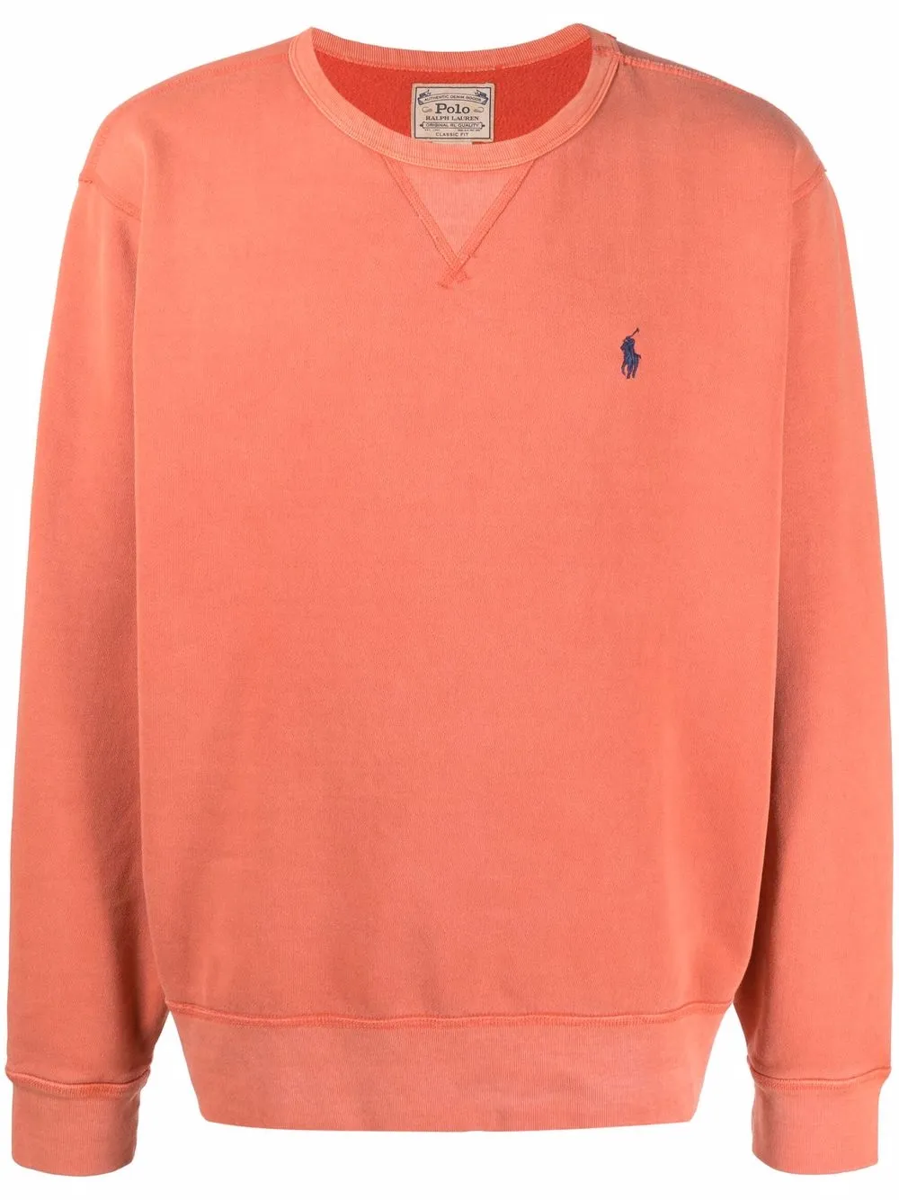 

Polo Ralph Lauren suéter con logo bordado - Naranja