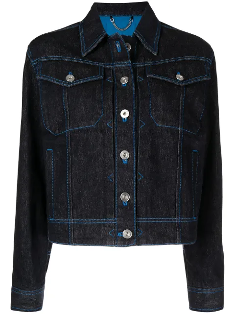 Ferragamo cropped denim jacket