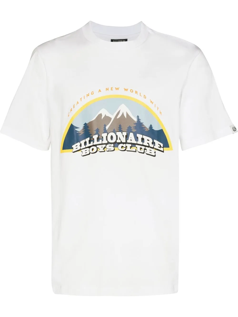 

Billionaire Boys Club National Park print T-shirt - White