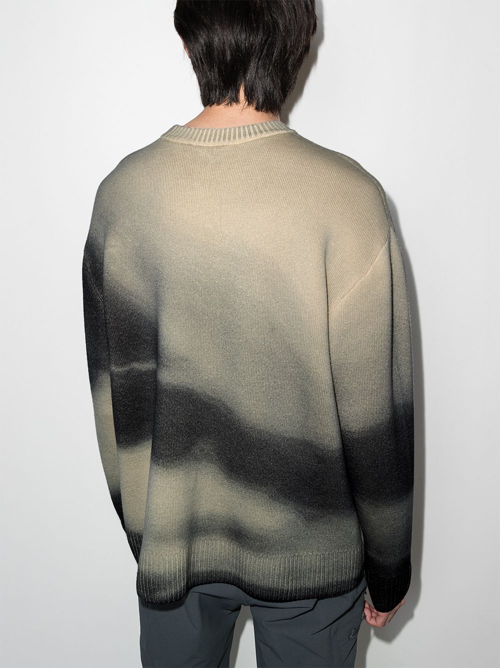 фото A-cold-wall* tie-dye wool jumper