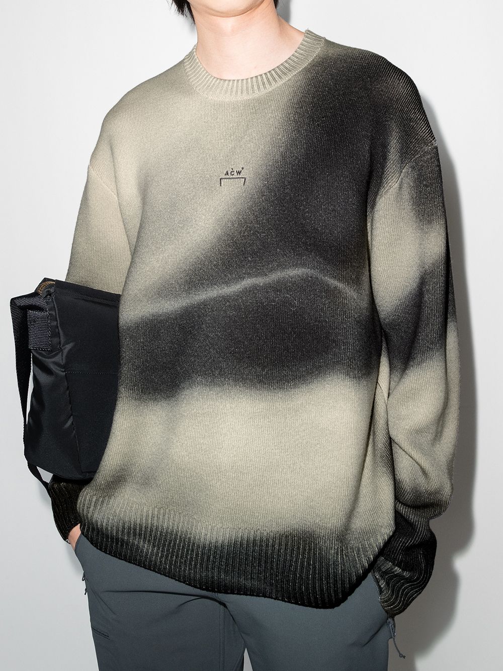 фото A-cold-wall* tie-dye wool jumper