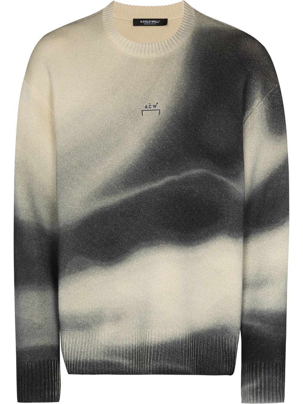 фото A-cold-wall* tie-dye wool jumper