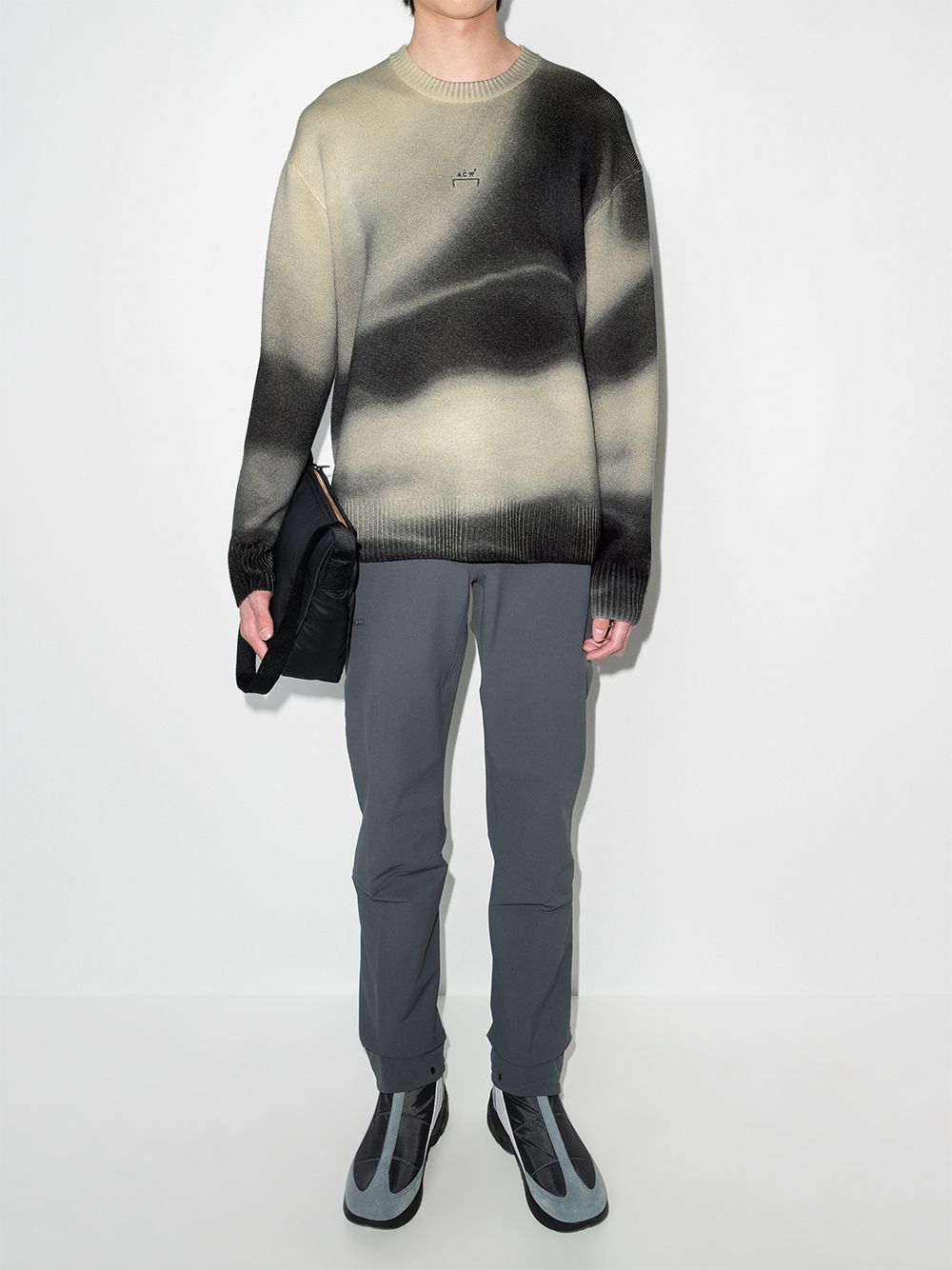 фото A-cold-wall* tie-dye wool jumper