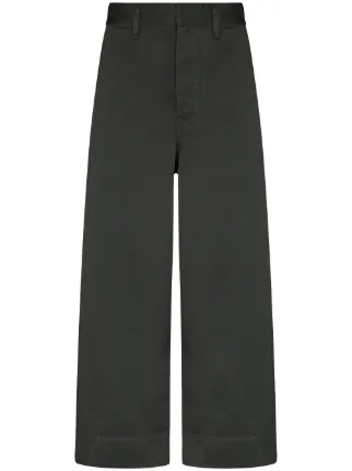 Lemaire wide-leg Cropped Trousers - Farfetch