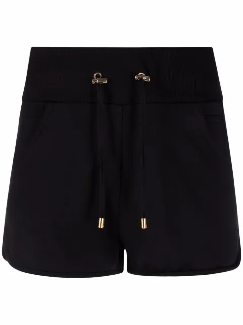 Balmain shorts con logo estampado