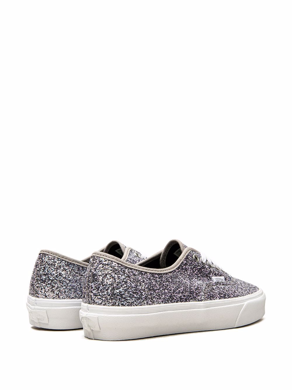 Shop Vans Authentic "shiny Party" Sneakers In Silver