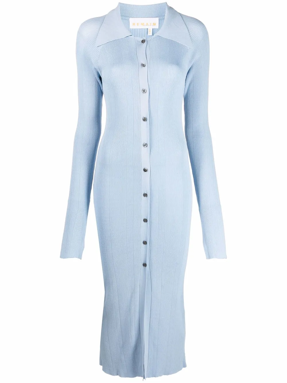REMAIN платье миди в рубчик