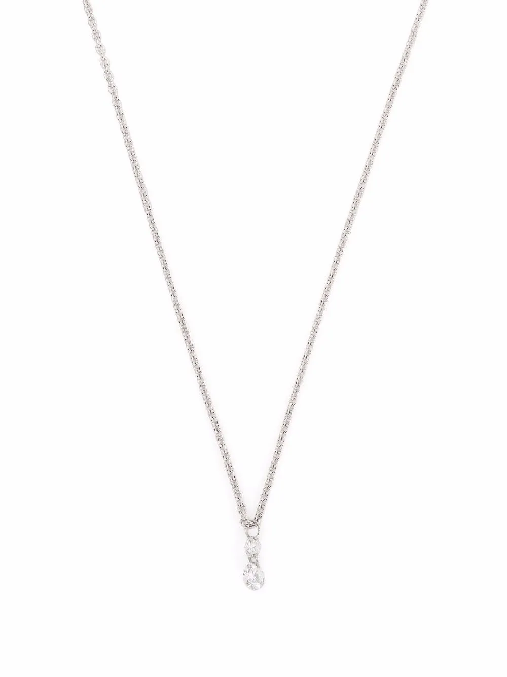 18kt white gold Capucine diamond necklace