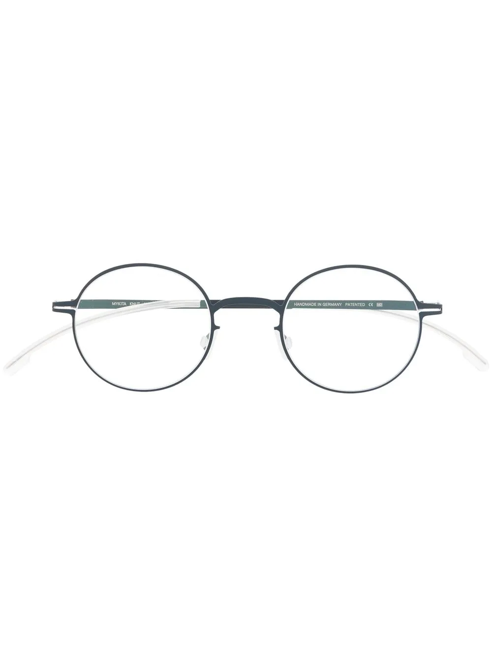 

Mykita matte-finish round-frame glasses - Grey