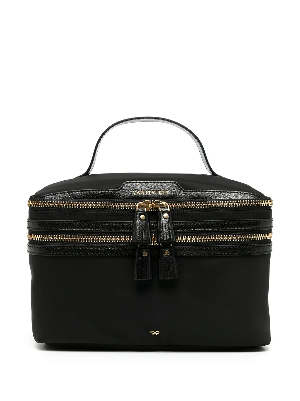 

Anya Hindmarch cosmetiquera con cierre - Negro