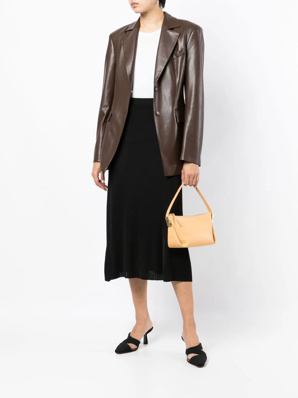 Ferragamo ribbed-knit A-line skirt | A-Line Skirts | Image 2