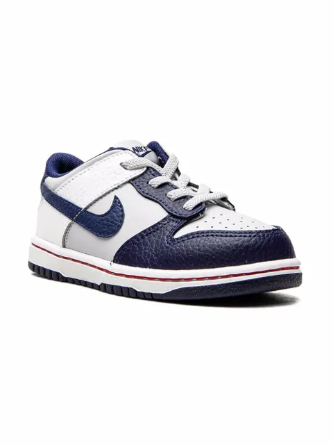 Nike Kids Dunk Low "Nets" sneakers