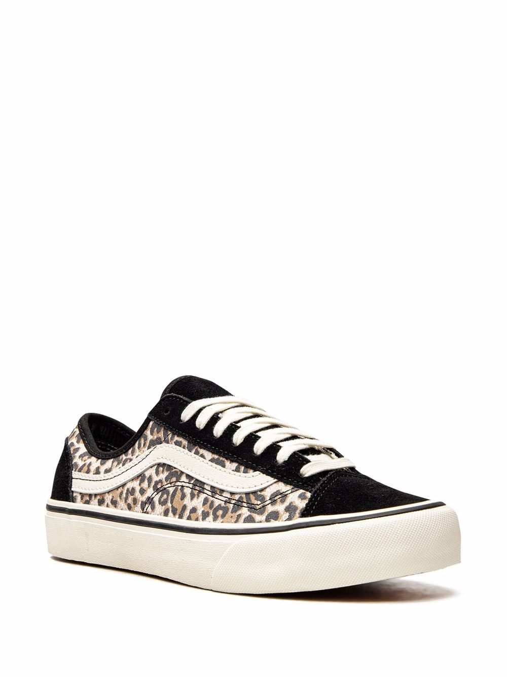 Shop Vans Style 36 "cheetah" Sneakers In Black