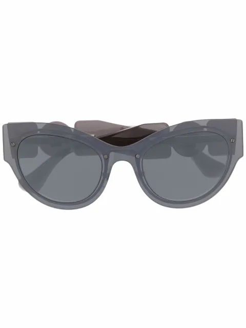 Versace Eyewear Medusa-plaque cat eye-frame sunglasses