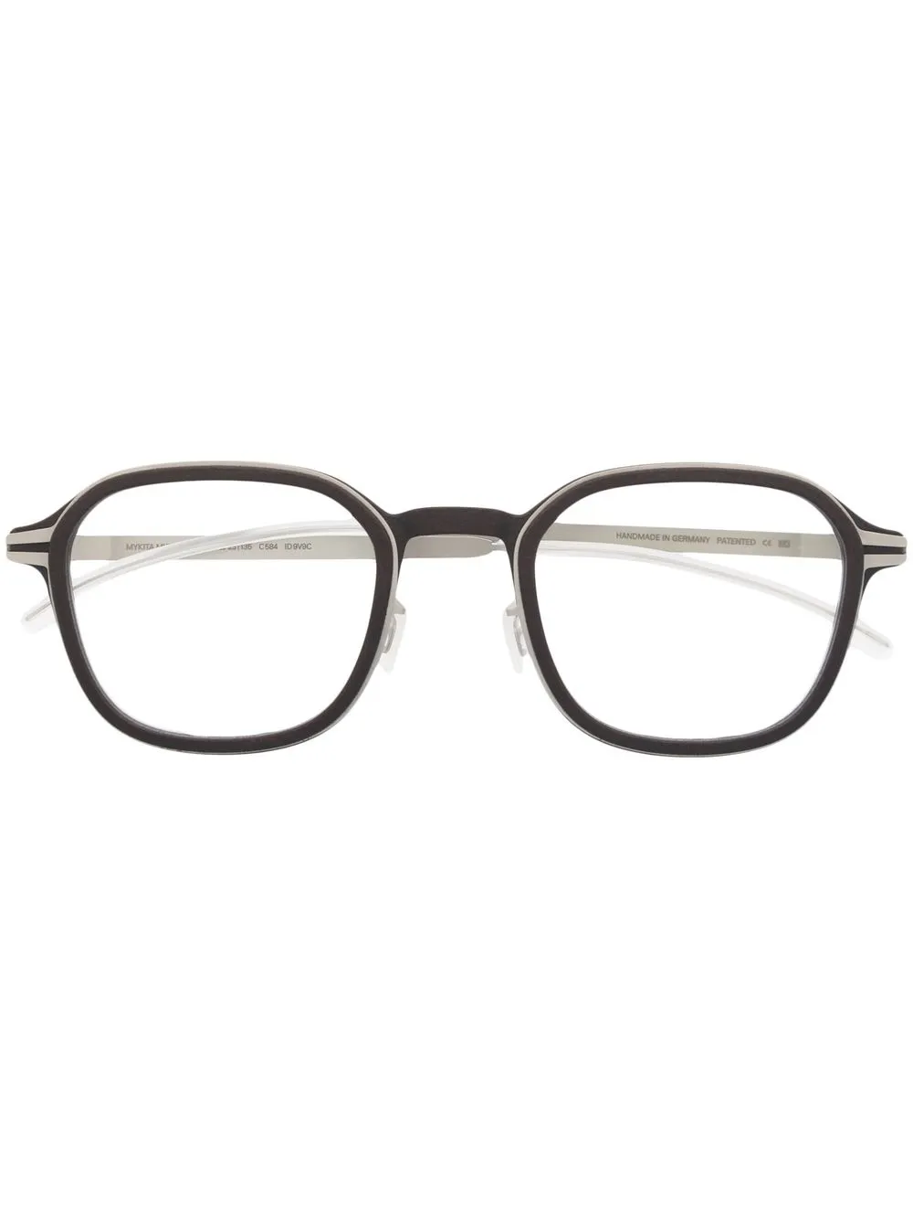 

Mykita matte-finish square-frame glasses - Grey