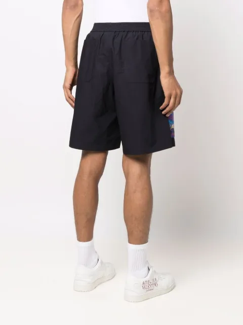 Valentino patch-detail Bermuda Shorts 