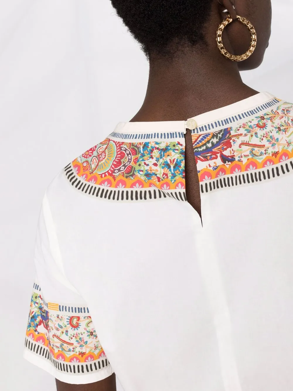 фото Etro футболка с принтом