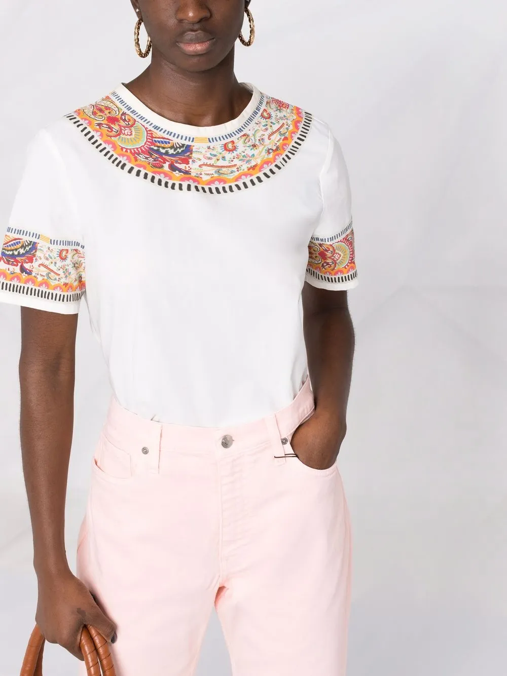 фото Etro футболка с принтом