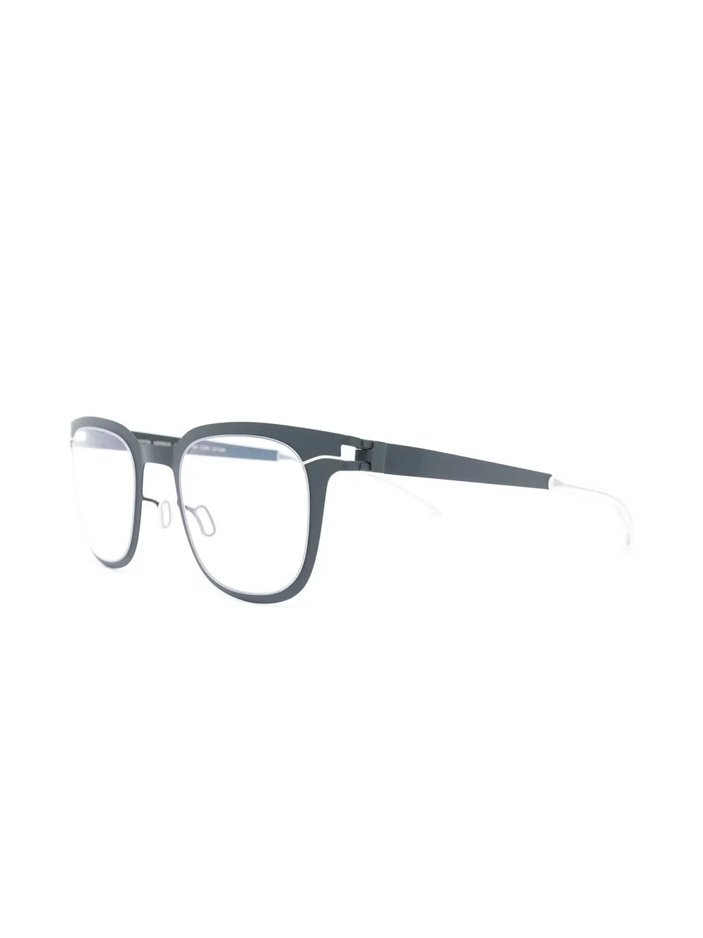 Mykita matte-finish square-frame glasses | Men | Image 2