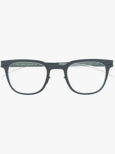 Mykita matte-finish square-frame glasses