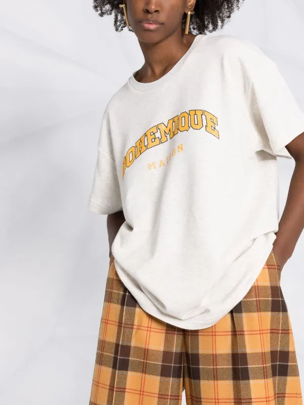 Maison Bohemique logo-print drop 