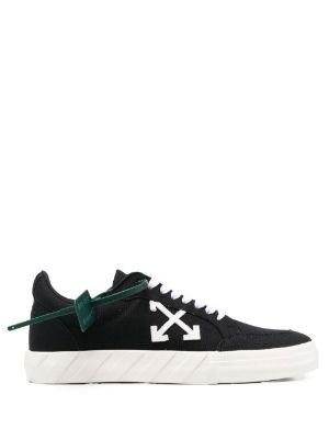 Off White Vulc Low Top 'Black' - Off White - OMIA085R19800016 1000