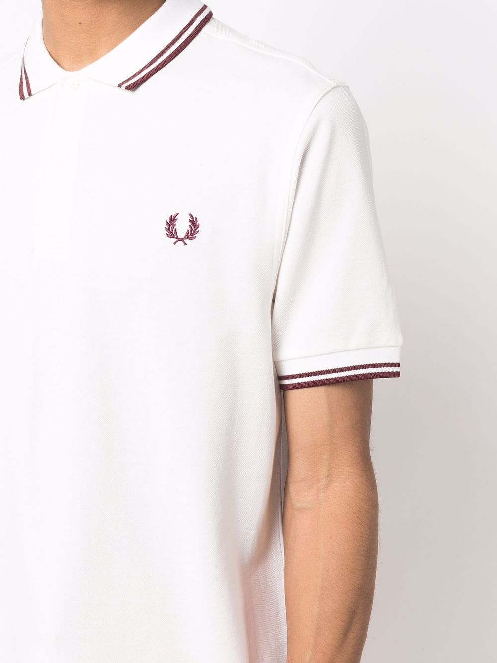 фото Fred perry рубашка поло с вышитым логотипом