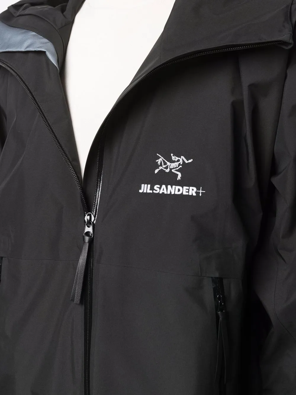 фото Jil sander пальто с вышитым логотипом