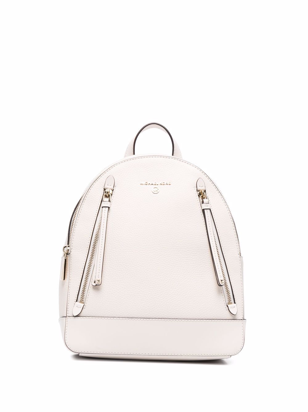 

Michael Michael Kors Brooklyn pebble-texture backpack - Neutrals