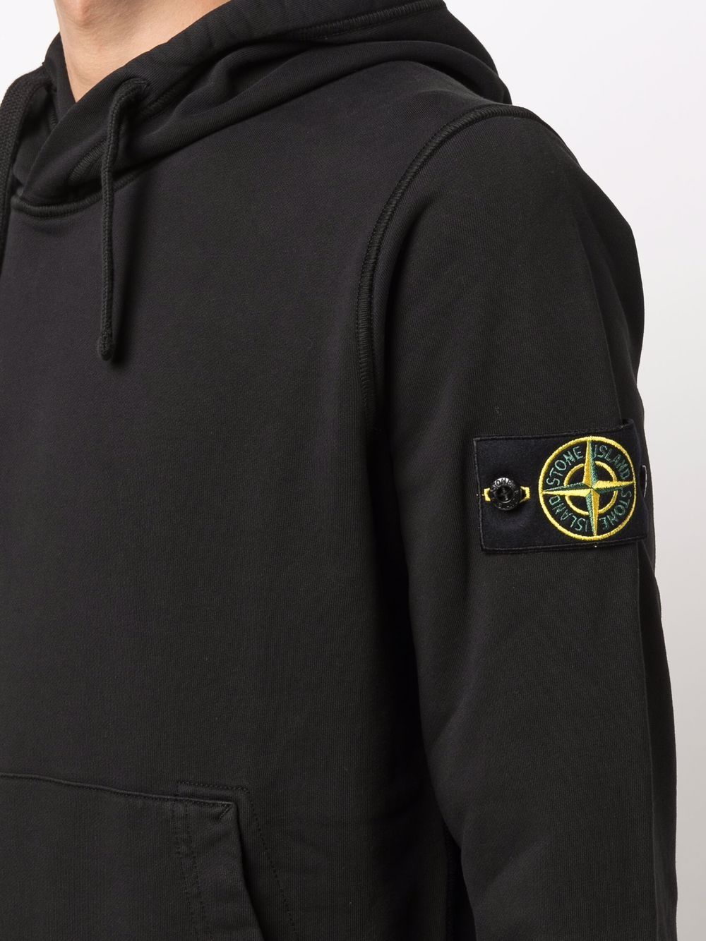 фото Stone island толстовка с нашивкой-логотипом