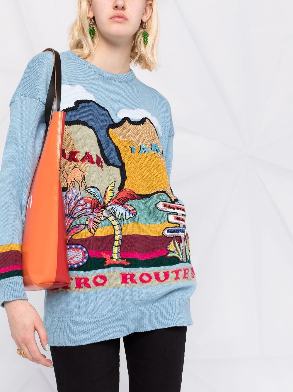 ETRO embroidered motif jumper Women