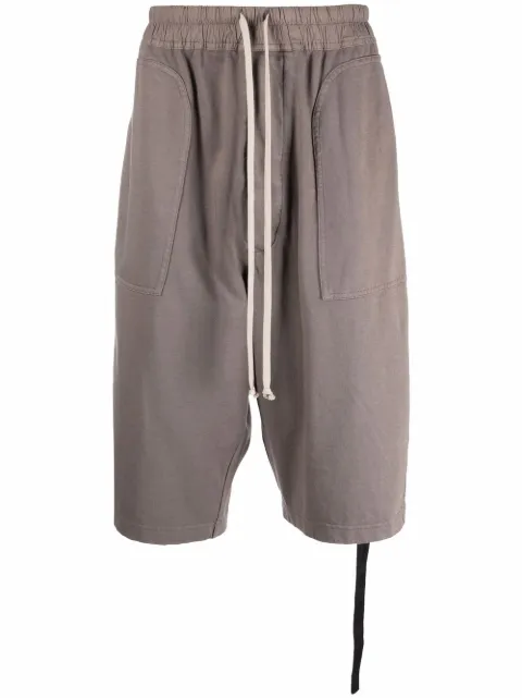 Rick Owens DRKSHDW شورت 'بيلا' بطول الركبة