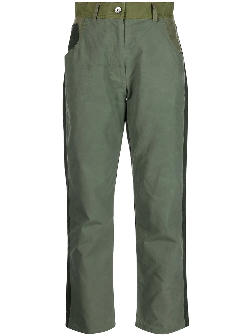 

YMC pantalones Geanie - Verde