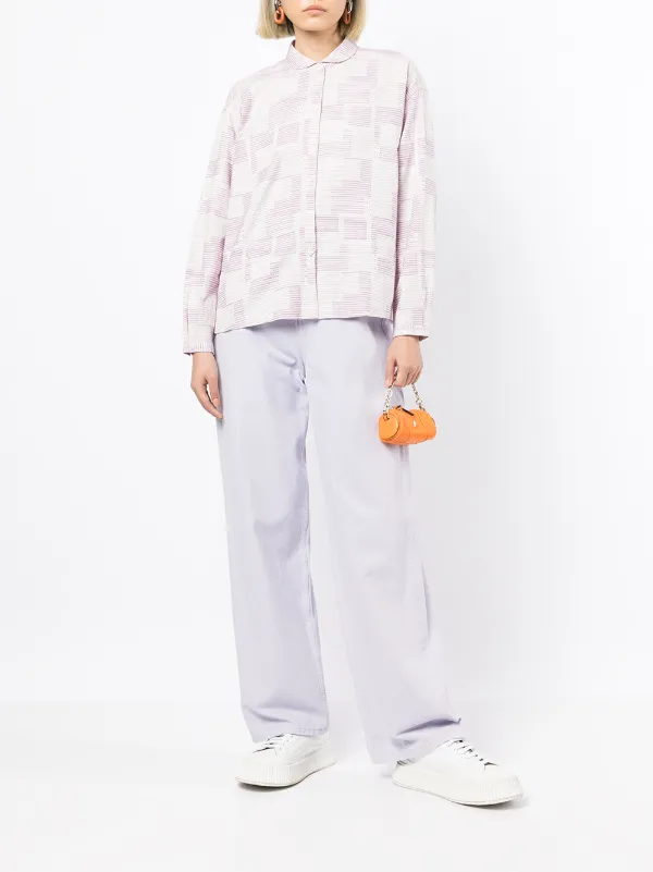 【関税込み】YMC パープル Papa ジーンズ YMC Papa wide-leg Tapered Jeans | Purple | FARFETCH