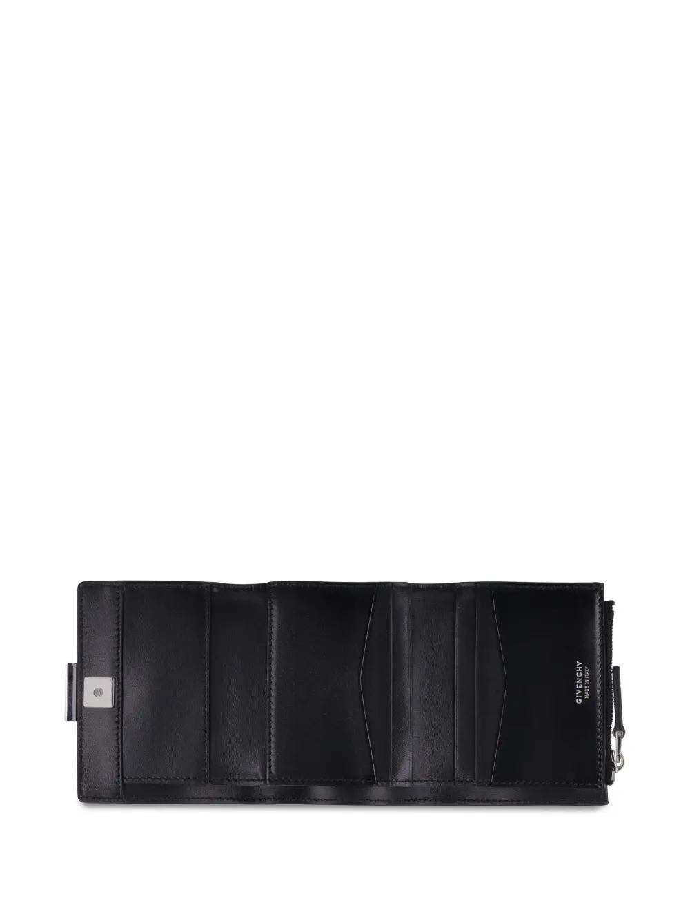  Givenchy 4g-motif Logo-plaque Wallet - Black 