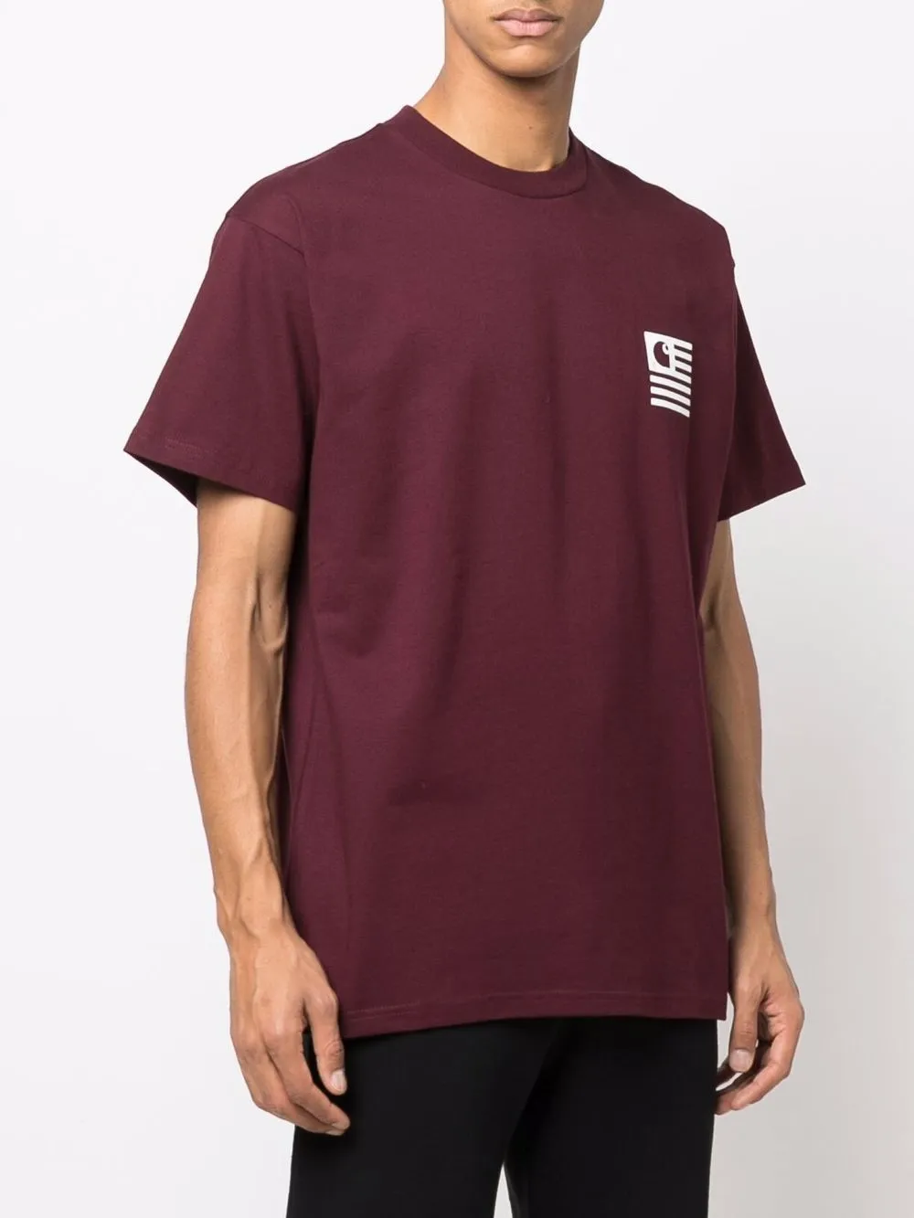 фото Carhartt wip футболка из органического хлопка с логотипом