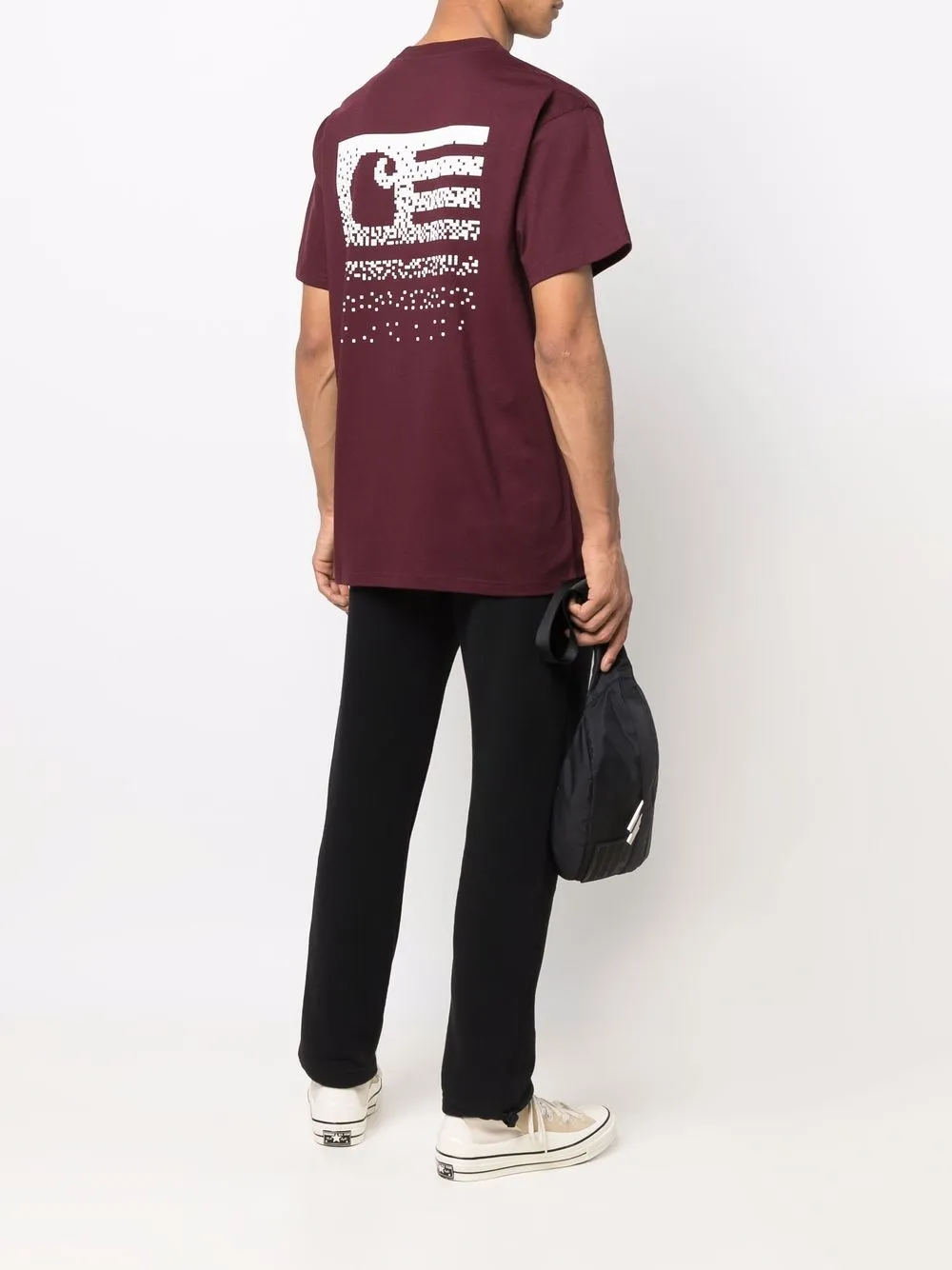 фото Carhartt wip футболка из органического хлопка с логотипом