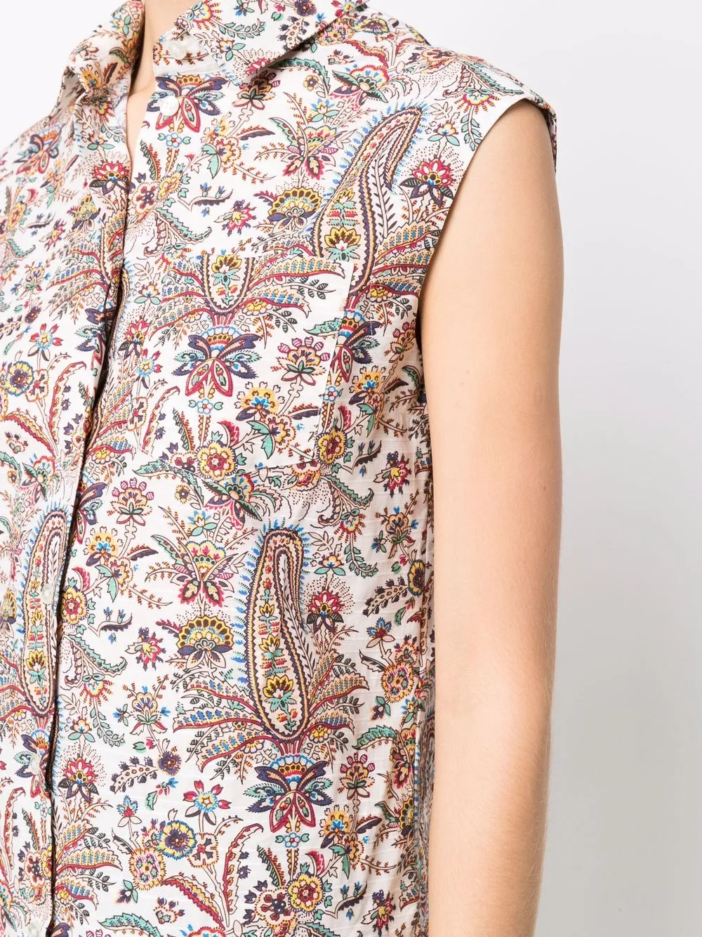 фото Etro рубашка с принтом пейсли