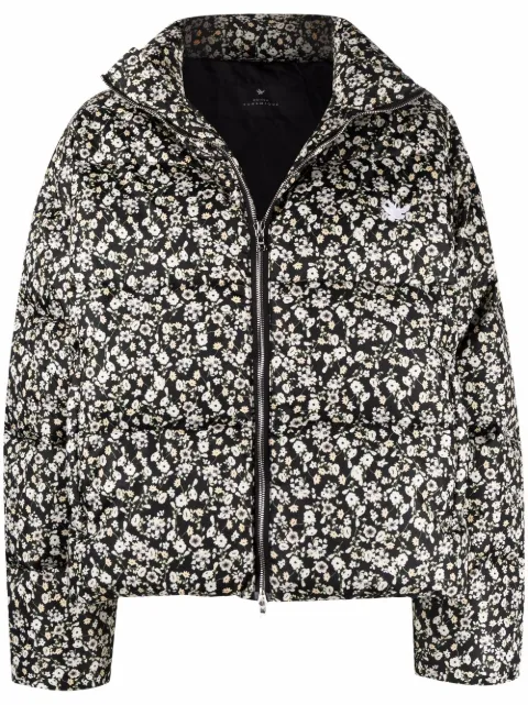 Maison Bohemique floral-puffer jacket