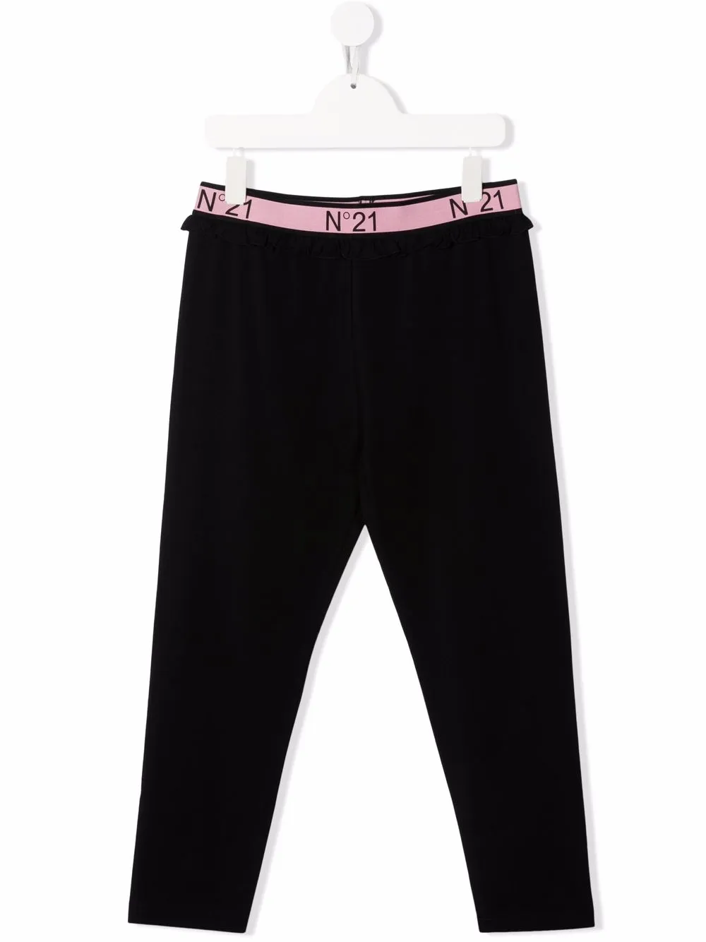 

Nº21 Kids leggins con logo en la pretina - Negro